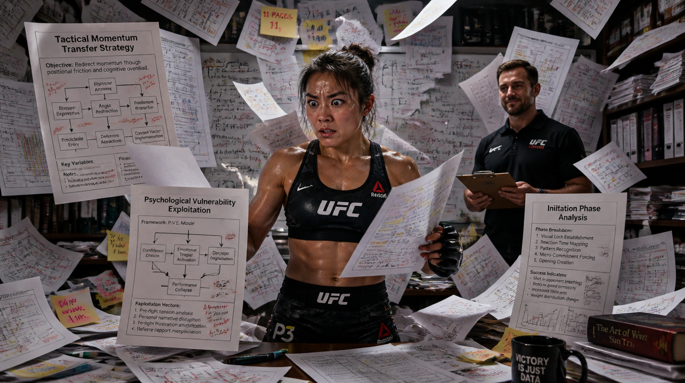 Fighter's Gameplan Reframes Knockdown as Tactical Move