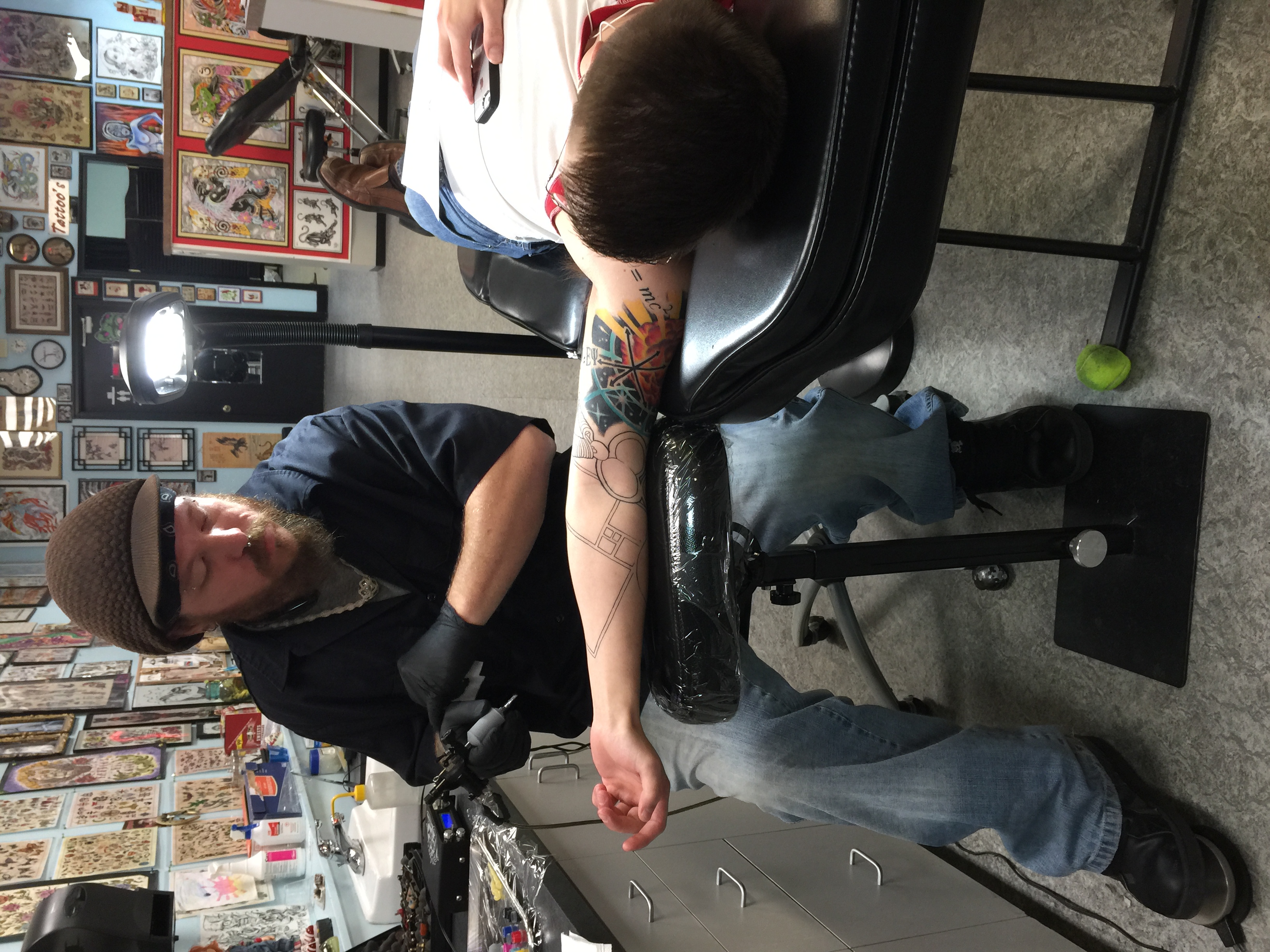 Man Gets Full Sleeve 'Gentle Art For Life' Tattoo At Purple Belt; Hasn't Trained In 14 Months And Just Started Muay Thai