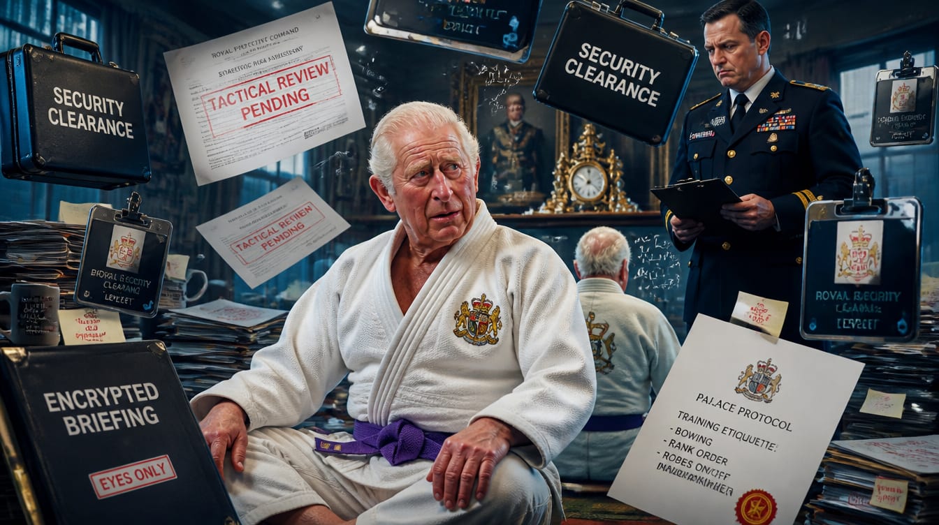 Guard Pull Declined: King Starts BJJ Training