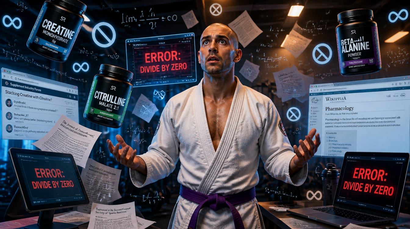 Purple Belt: Supplements vs. Banned Drugs—He Accepts Both